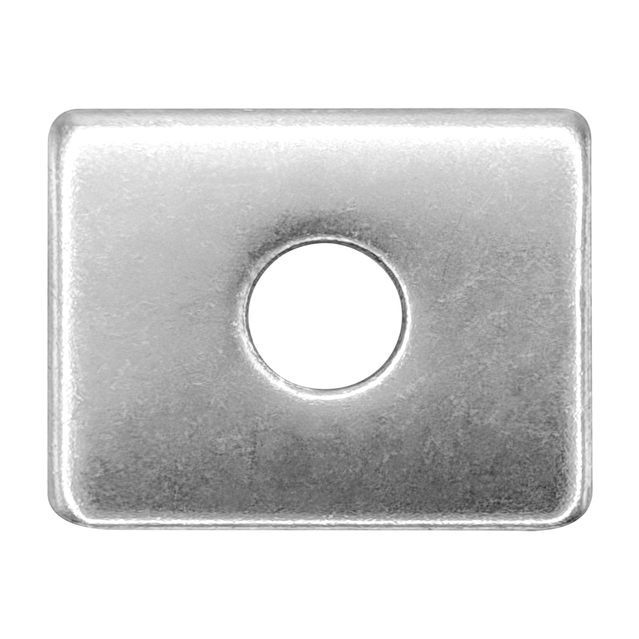 Flache Klemmplatten V2A für die Doppelstabmattenzaun Befestigung - Qualinos