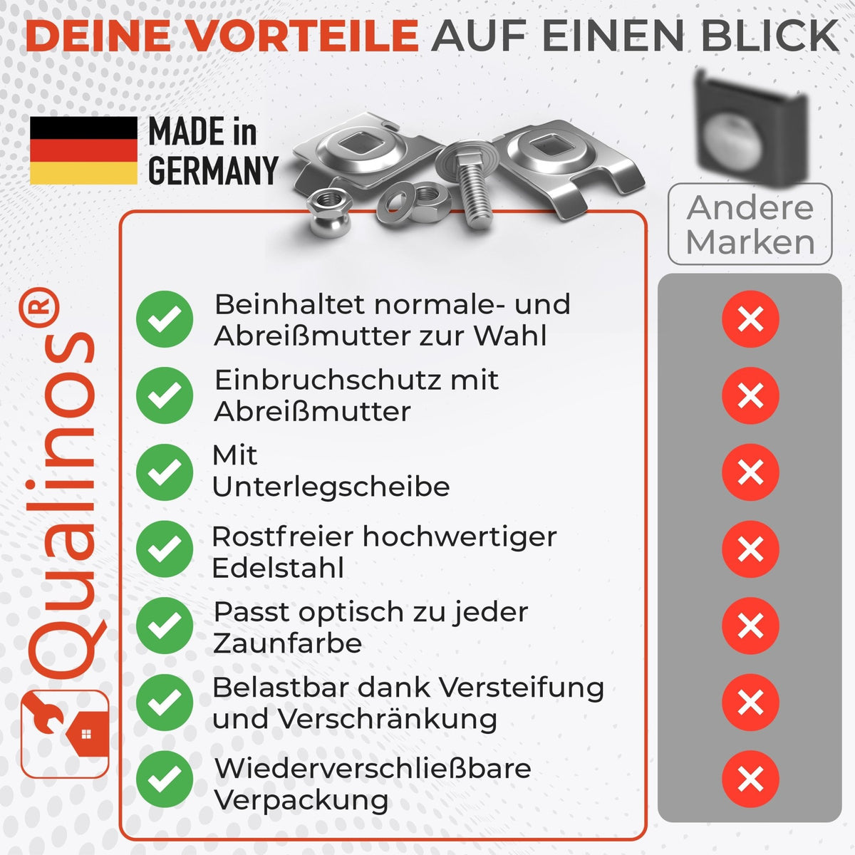 Zaunmatten verbinden ohne Pfosten? So geht&
