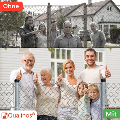 Maschendrahtzaun Pfostenkappe für Rundrohr Zaunpfosten - Qualinos