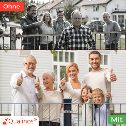 Spannbügel 50 mm – Zaunhalter &amp; Stabmattenzaun Zubehör zur Doppelstabmattenzaun Befestigung Germany (versch. Farben)