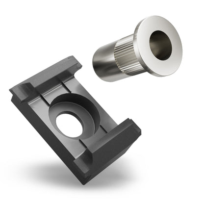 Zaunreparaturset universell mit V2A Nietmutter - Qualinos