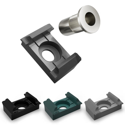 Zaunreparaturset universell mit V2A Nietmutter - Qualinos
